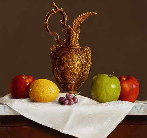 Acheff's Gilded Silver and Fruit
