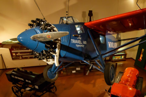 Frank Phillips' monoplane The Woolaroc